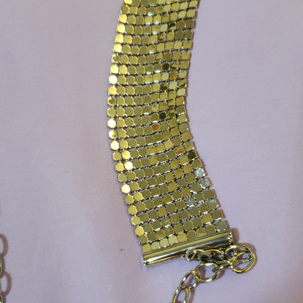 New! Silver Sequin Belt - Picture 3 of 4